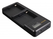 Chargeur double batterie avec écran LCD pour Batterie F550 F750 F970 - Patona