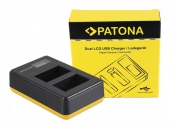 Chargeur double pour batterie Sony NP-FW50 avec LCD et USB - PATONA