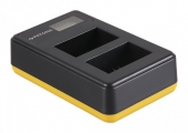 Chargeur double pour batterie Sony NP-FW50 avec LCD et USB - PATONA