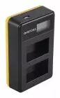 Chargeur double pour batterie Sony NP-FW50 avec LCD et USB - PATONA