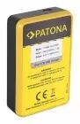 Chargeur double pour batterie Sony NP-FW50 avec LCD et USB - PATONA