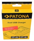 Chargeur double rapide pour batterie NP-FZ100 - PATONA 
