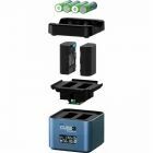 Chargeur Hähnel ProCube3 - Compatible Fujifilm, Sony, Olympus, Nikon, Panasonic, Canon