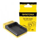 Chargeur micro-USB pour Canon LP-E6 - PATONA 