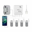 Chargeur multiple 6-en-1 pour DJI Neo - Parbeson
