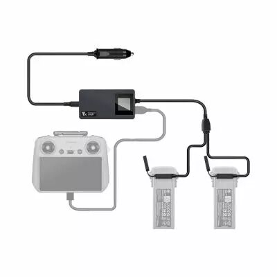 Chargeur de batterie 2 en 1 Parbeson pour DJI Mini 3 Pro / Mini 3