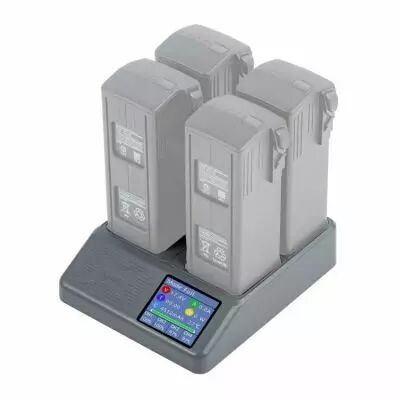 Chargeur multiple avec cran LCD pour DJI Mavic 3 / Pro et Classic - StartRC