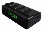 Chargeur Premium à quatre slot pour batterie Sony NP-FM50 - PATONA