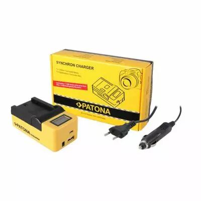 Chargeur simple LCD pour Sony NP-FZ100 - PATONA