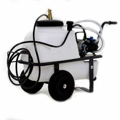 Chariot cuve 50L avec enrouleur 50m - Comet