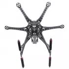 Ch&acirc;ssis Hexacopt&egrave;re S550 vue de dessous