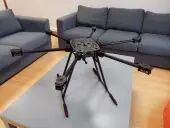 Ch&acirc;ssis Hexacopt&egrave;re ZD850 vue d&eacute;pli&eacute; en situation