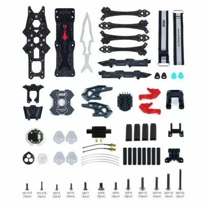 Ch�ssis Manta 5 PRO pour O4 Pro - Axisflying