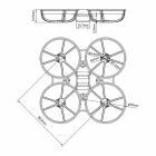 Châssis Meteor75 Pro - BetaFPV