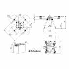 Ch&acirc;ssis Quadricopt&egrave;re M690A avec Batterie 20000 mAh - Tarot