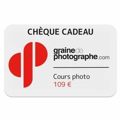 Chque cadeau cours photo