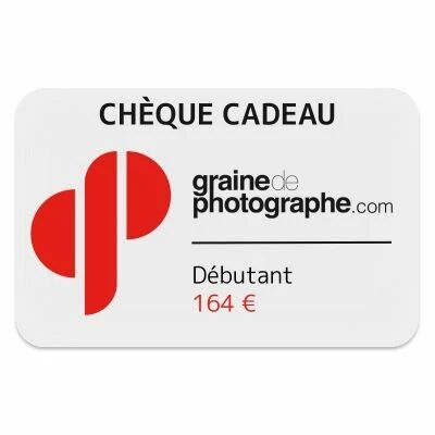 Chque cadeau dbutant Graine de Photographe