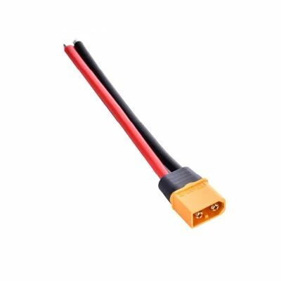 Connecteur XT60 mle sur cble 10 cm
