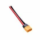 Connecteur XT60 mâle sur câble 10 cm