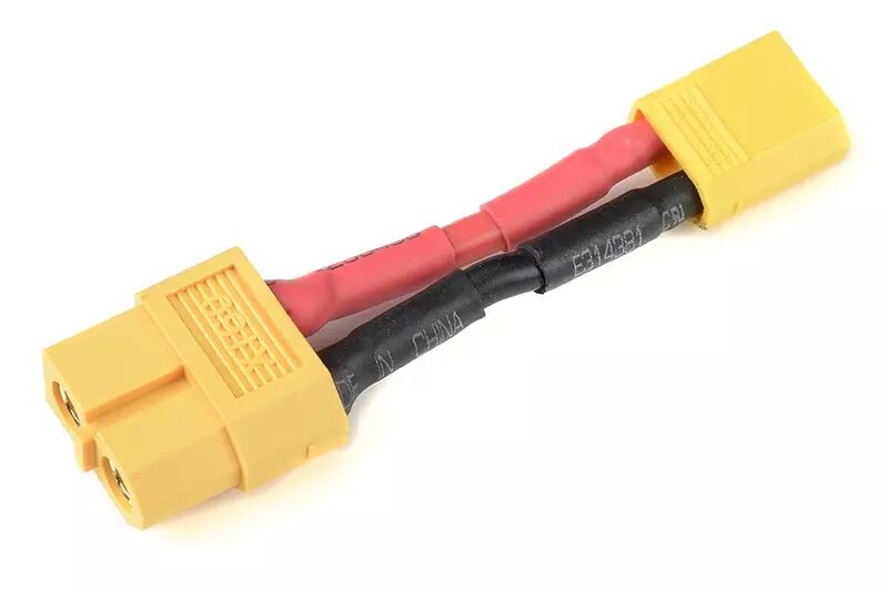 Connecteur XT60 Femelle Vers XT30 Mâle, Câble Adaptateur XT60 Femelle Vers  XT30 Mâle Haute Durabilité Pour Voiture RC 