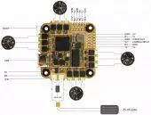 Contrôleur de vol AIO Galaxy 255 45A - NewBeeDrone