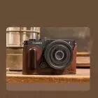 Demi-étui en cuir 4703 pour Panasonic Lumix S9 - SmallRig