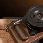 Demi-étui en cuir 4703 pour Panasonic Lumix S9 - SmallRig
