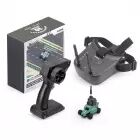 DIATONE 1:76 Q33 Karting FPV RTR Car RTR KIT with goggles Red