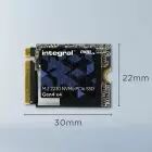 Disque dur SSD M.2 2230 NVMe Gen4 x4 2To - Intégral