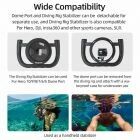 Diving Rig Stabilizer Dome Port Kit for GoPro Hero 11/10/9