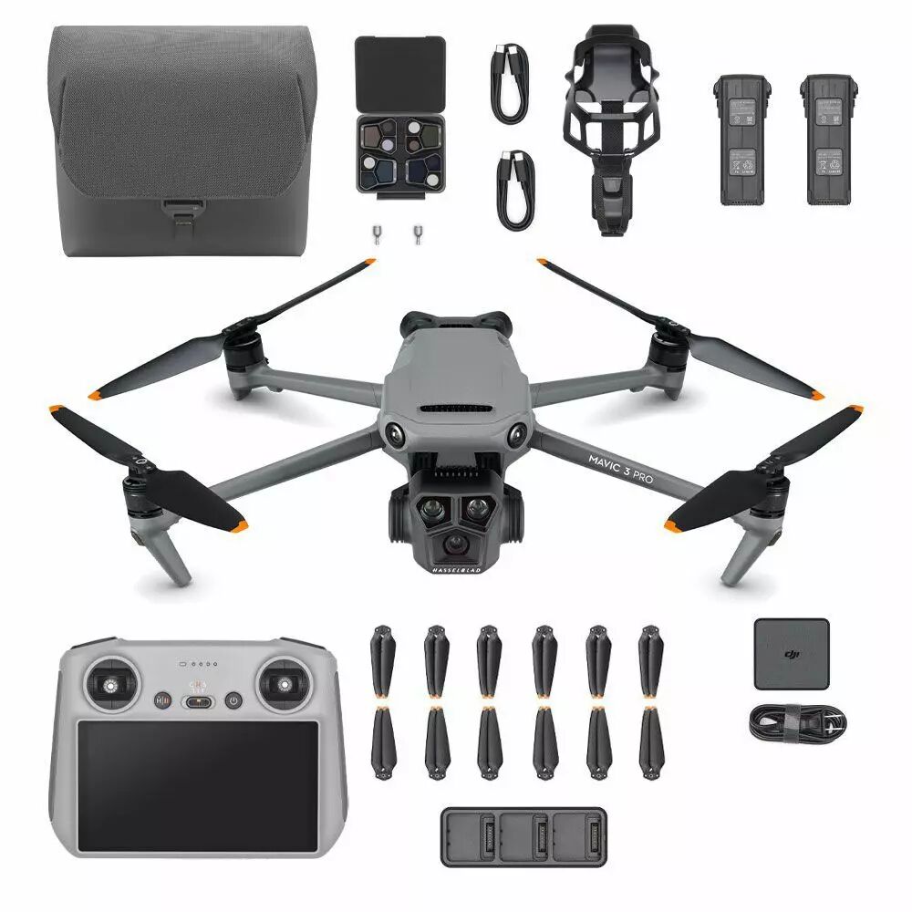 DJI Mavic 3 Pro Drone with Fly More Combo & DJI RC