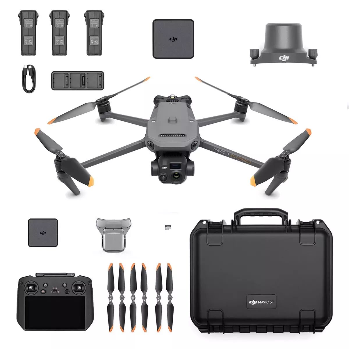 DJI Mavic 3T RTK Thermal Fly More : thermique et polyvalence