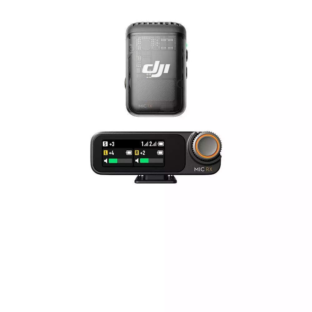 DJI Mic 2 (1 RX + 2 TX) : l'audio professionnel de proche