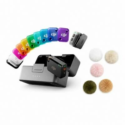 DJI Mic Mini 2 + set 5 bonnettes anti-vent