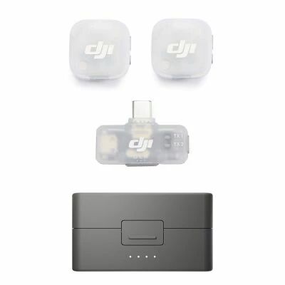 DJI Mic Mini 2 (2 TX + 1 RX mobile + bo�tier de recharge)