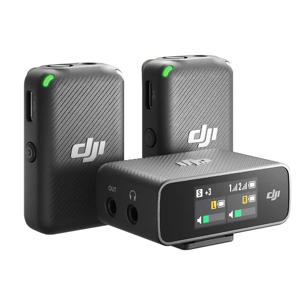 DJI Mic (1 RX + 2 TX) : le microphone sans-fil DJI à double canal