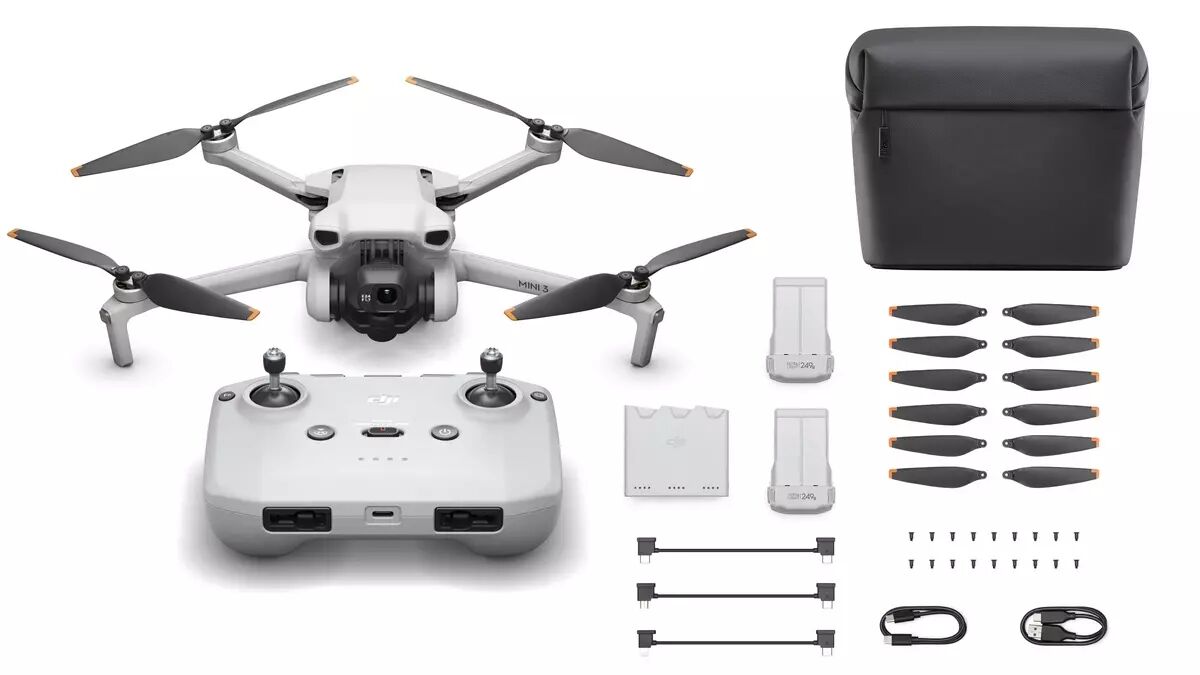 DJI Mini 3 Fly More Combo : Un kit complet pour une utilisation optimale !