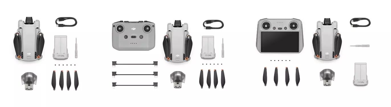 DJI Mini 3 Pro packs