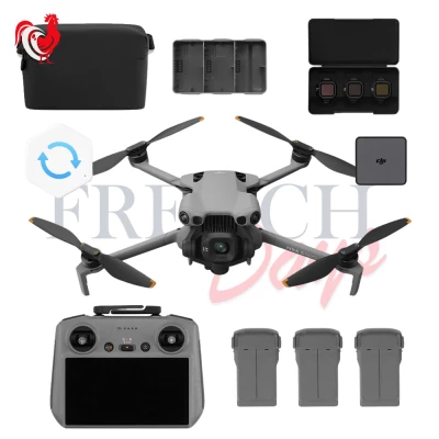 DJI Mini 5 Pro Fly More Combo RC 2 + DJI Care 2 ans (pack French Days)