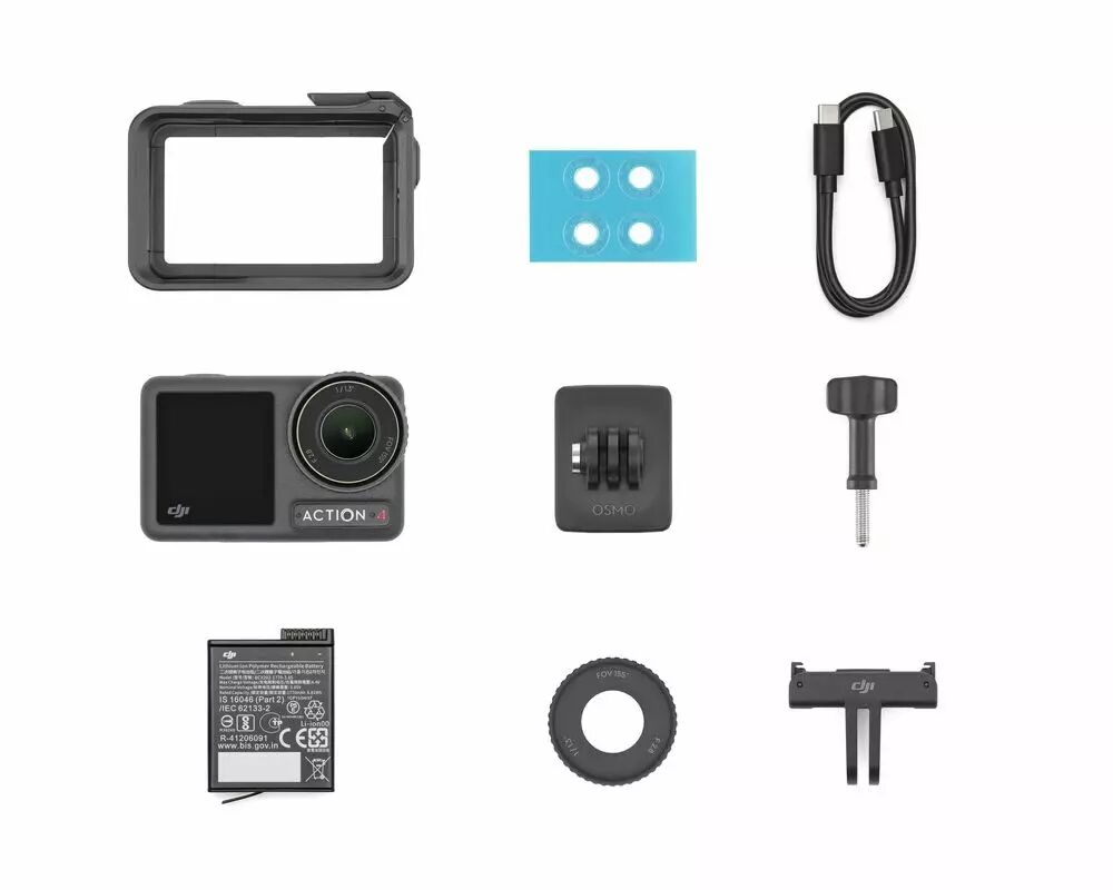 DJI Osmo Action 4 Standard Combo : La caméra d'action !