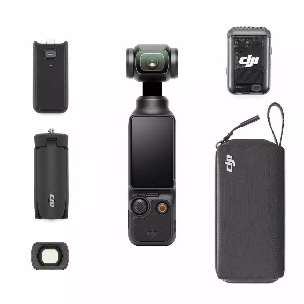 DJI Osmo Pocket 3 Creator Combo : Le bundle idéal pour les créateur de  contenu