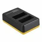 Double chargeur LCD pour batterie Fujifilm NP-W126 - PATONA 