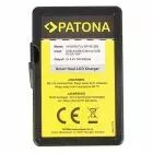 Double chargeur LCD pour Fujifilm NP-W126 - PATONA