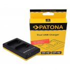 Double chargeur pour Sony NP-BX1 - PATONA