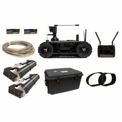 Drone de nettoyage pour panneaux solaires Rony - Pack silver