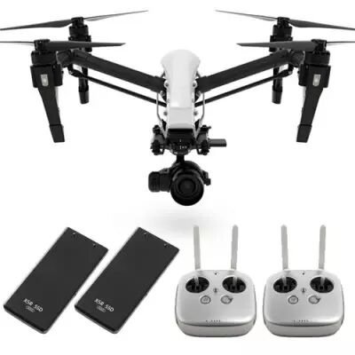  Drone DJI Inspire 1 RAW + 2 Radios + 2 SSD