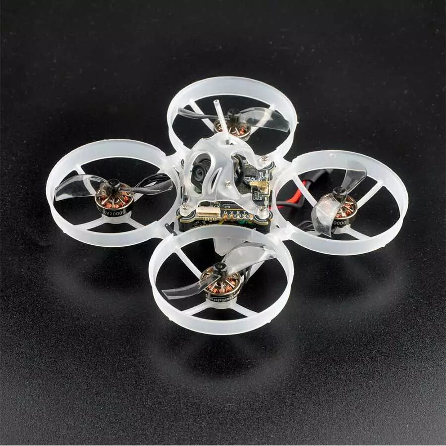 Happymodel Moblite7 Quadricoptère Intérieur 1S 75mm Ultra Léger Quatre Axes  Brushless Whoop FPV Racing Drone BNF avec Contrôleur de Vol F4 Moteurs  Brushless 19000KV (Récepteur pour Version Frsky) : : Jeux et