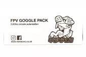 Duo d\'antennes \ Goggle Pack\  RHCP - Menace RC