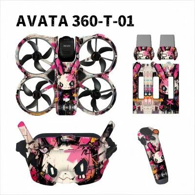 Ensemble de stickers pour DJI Avata 360 - Parbeson