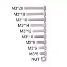 Ensemble de vis M3 en acier inoxydable (340 pièces)